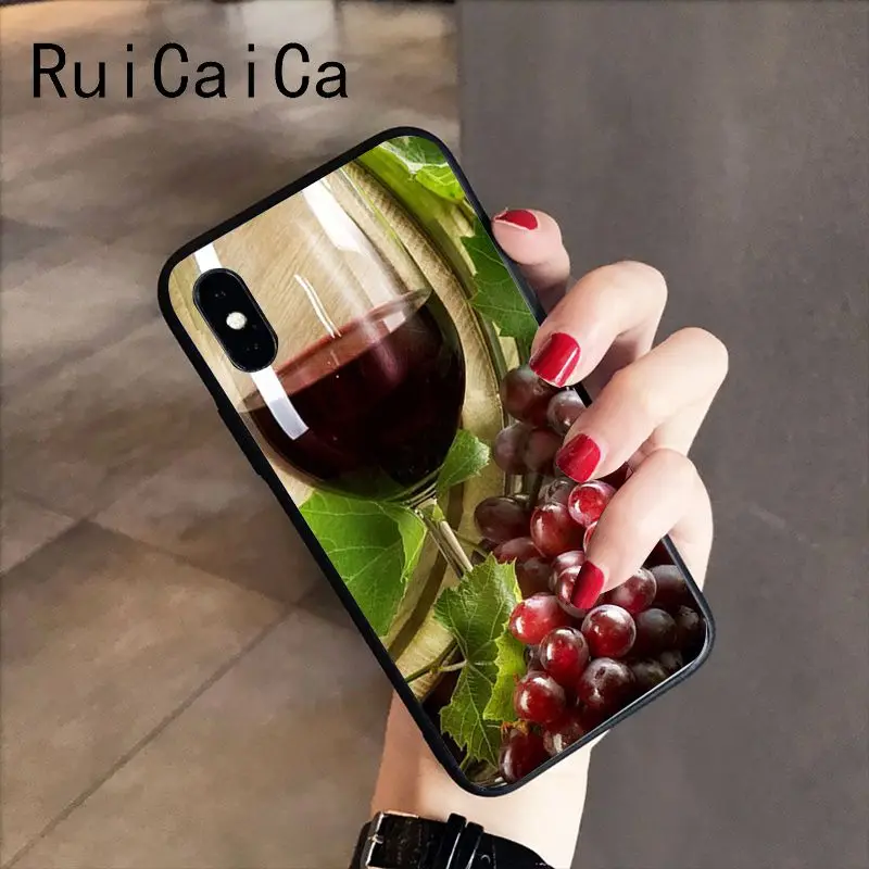 On Wine Glass in Paris red bottle Wine glass