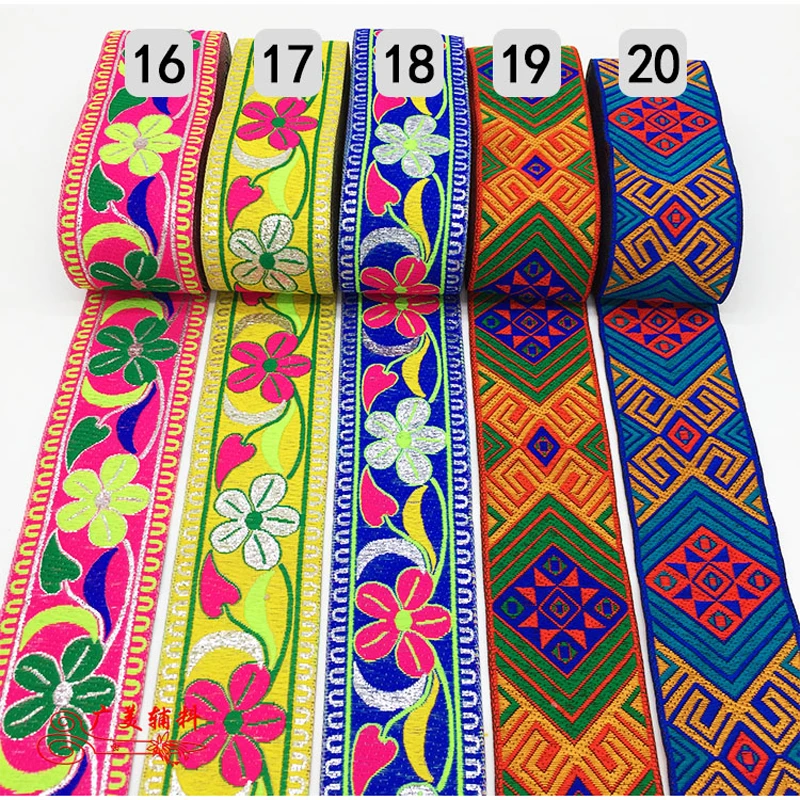 7 м/уп. 5 см смешанные цвета ретро Grosgrain ленты DIY товары ручной работы тканая тесьма