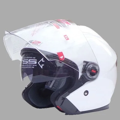 

Free shipping genuine LS2 OF 578 detachable dual lens motorcycle helmet full helmet chin combination half helmet / Special white
