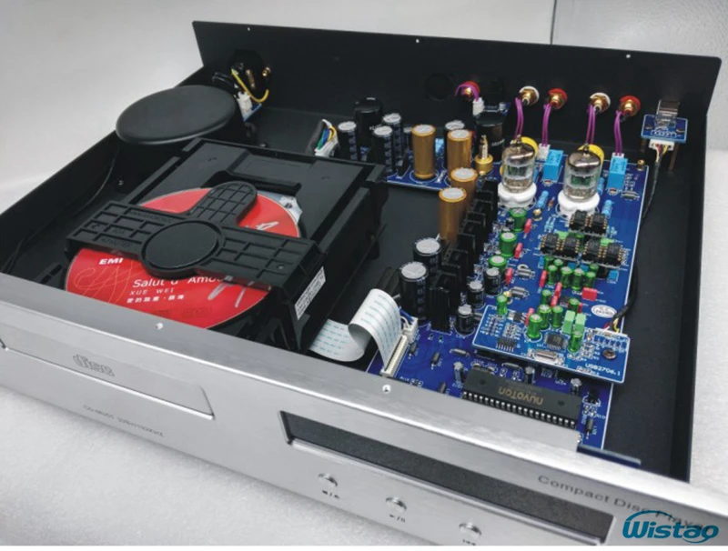 HIFI Tube CD Player USB Input with 2pc GE5670 High