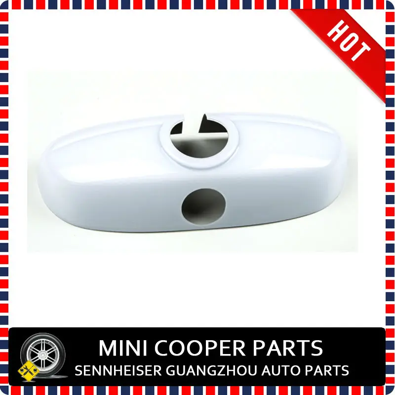 Последние Мини Купер Белый Стиль mini Ray ABS Материал с защитой от ультрафиолетового излучения, внутренняя зеркальная Крышка для mini cooper F56(1 шт./компл