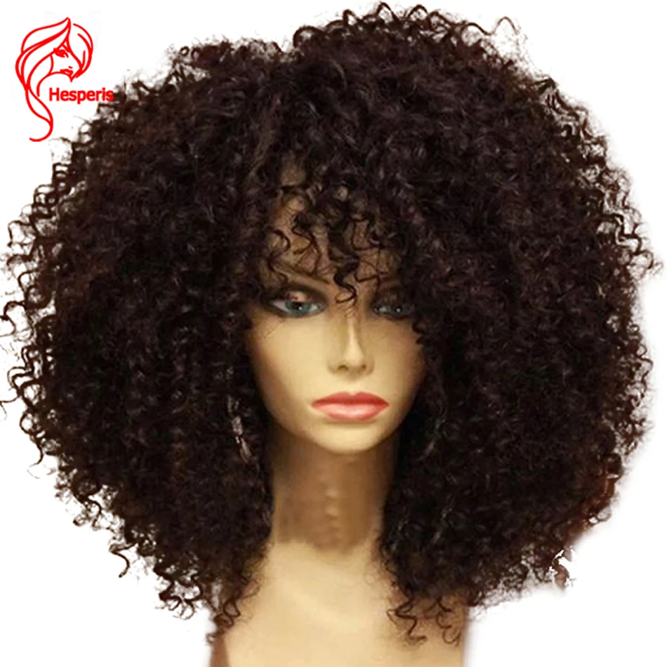 Aliexpress.com : Buy Hesperis Afro Kinky Curly Wig For ...