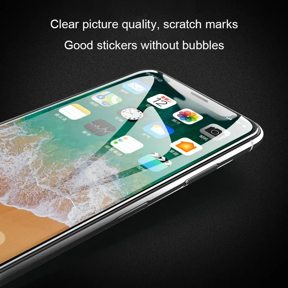 6D Glass On The For iPhone 6 6 s Plus Tempered Glass Full Cover 5D Round Edge Case For iPhone X 7 8 6 Plus 10 Screen Protector  (13)