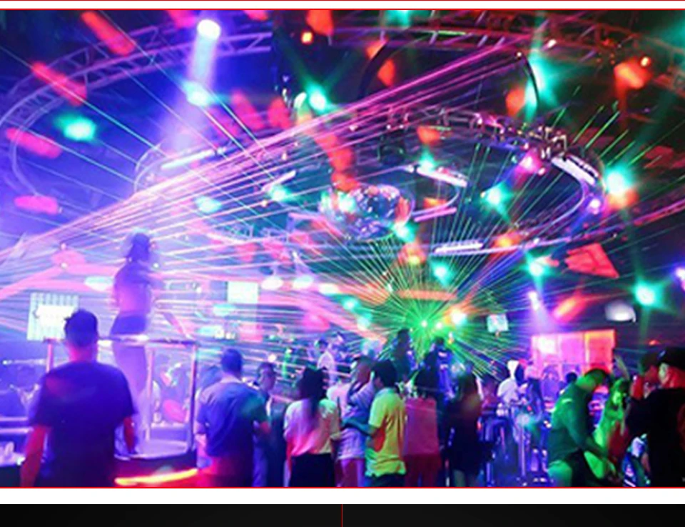 USB Sound Control Decorative LED Lights Christmas Holiday Decoration Rotate Disco Ball Dj Stage Light RGB Wedding Party Lights (11)