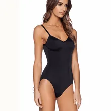 Черный Белый Цельный купальник с поролоном сексуальный винтажный купальный костюм плюс размер купальные костюмы с завышенной талией принт сплошной купальник