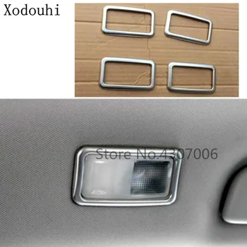 

Car styling cover stick ABS matte rear read back reading light lamp trim hoods 4pcs For Toyota Sienna 2015 2016 2017 2018