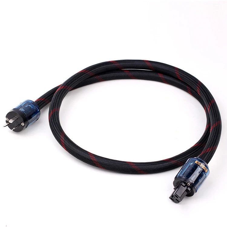 1Pcs OFC Hi End Hifi Audio US Power cord cable hifi AC Power cable on Alibaba Group