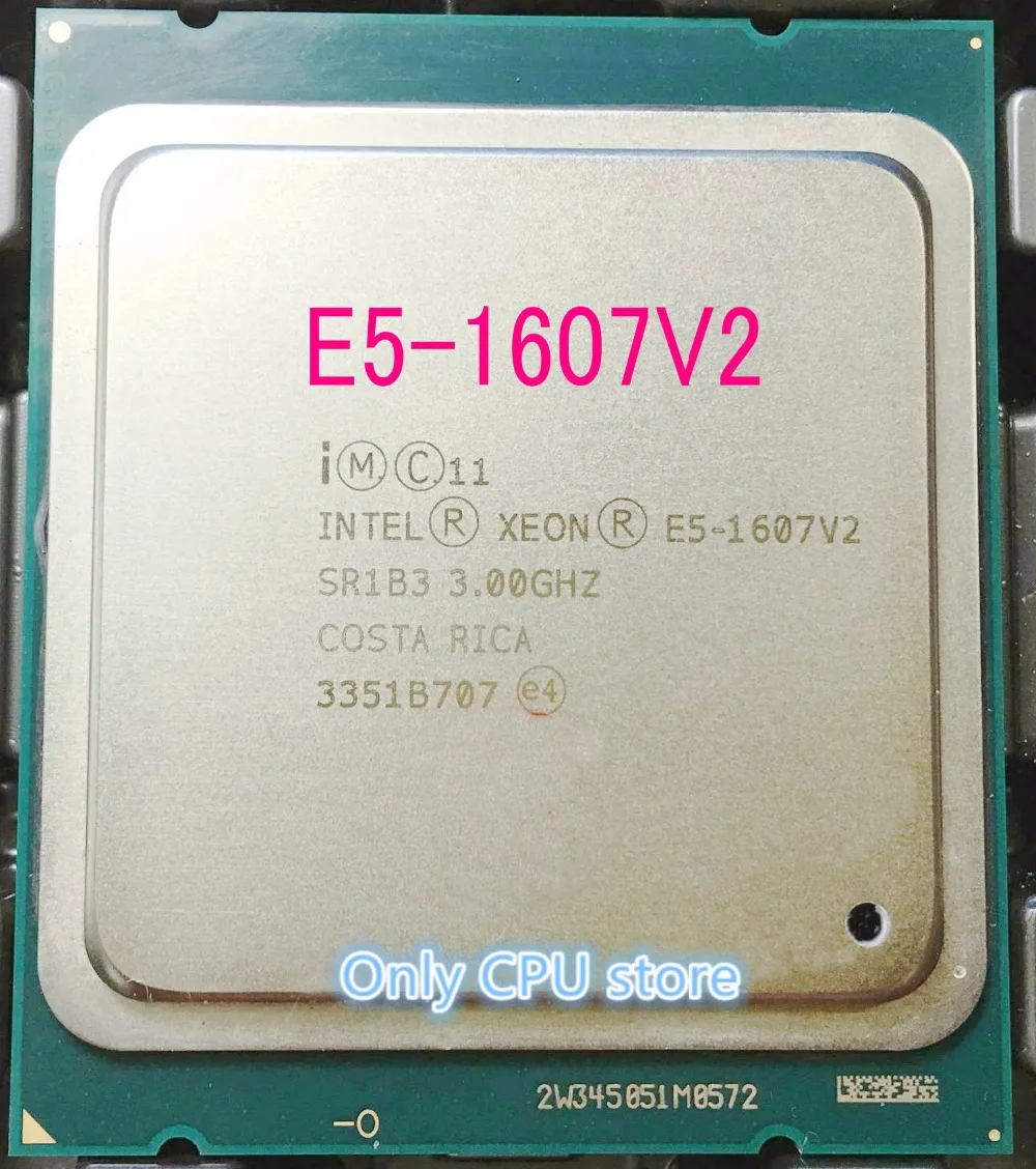 Intel ЦП Xeon E5-1607V2 SR1B3 3,00 ГГц 4-15 м LGA2011 E5 1607V2 процессор E5-1607 V2