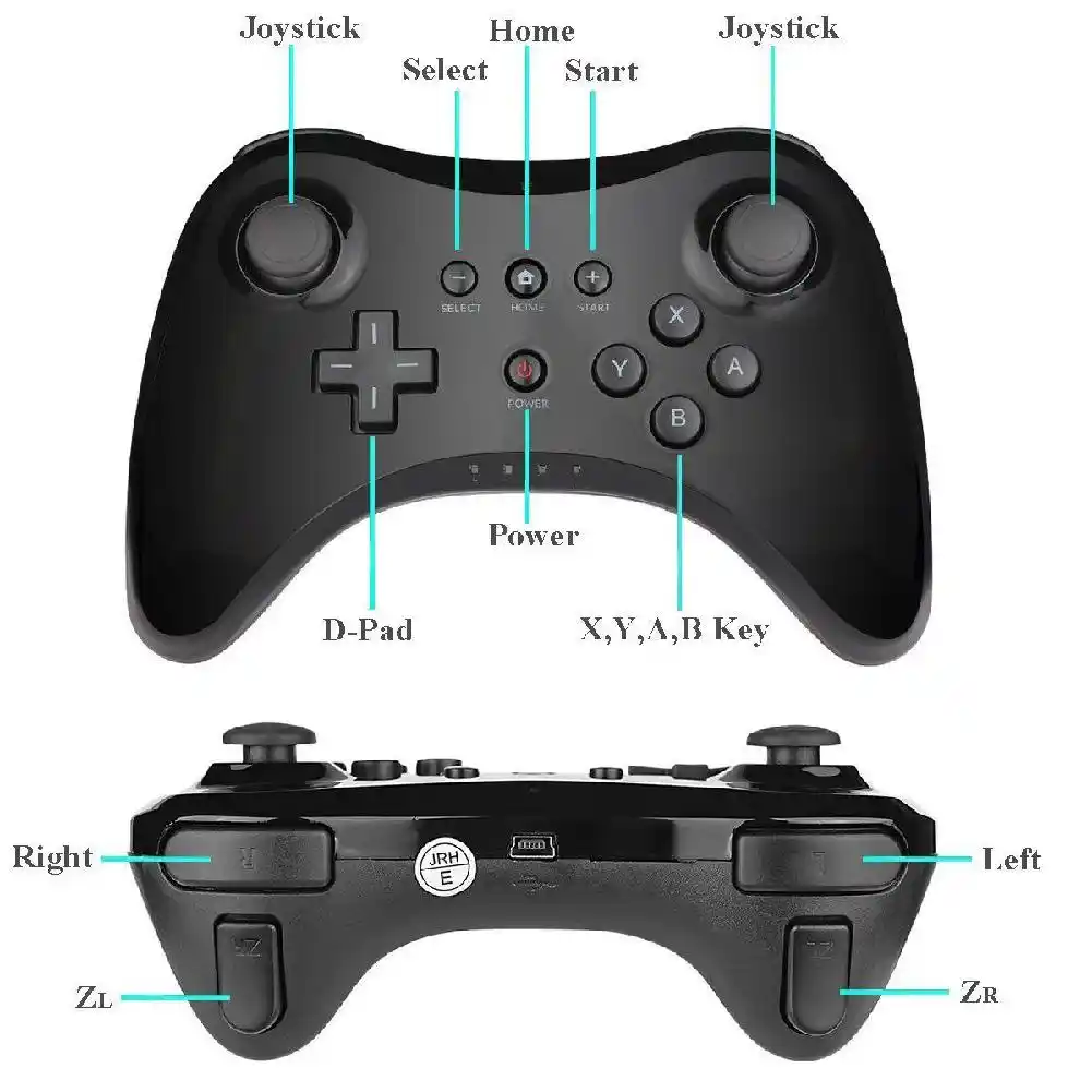 Eastvita For Nintend For Wii U Pro Controller Usb Classic Dual Analog Bluetooth Wireless Controller For Wii U Pro Gamepad R30 Gamepads Aliexpress Eastvita For Nintend For Wii U Pro Controller Usb Classic Dual Analog Bluetooth Wireless Controller For Wii U Pro Gamepad R30 Gamepads Aliexpress