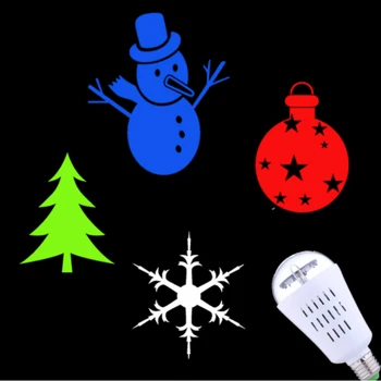 

Novelty! Indoor Laser Projector Lamps LED Stage Light Mini Projector For Christmas Halloween Valentine's Day Holiday decoration