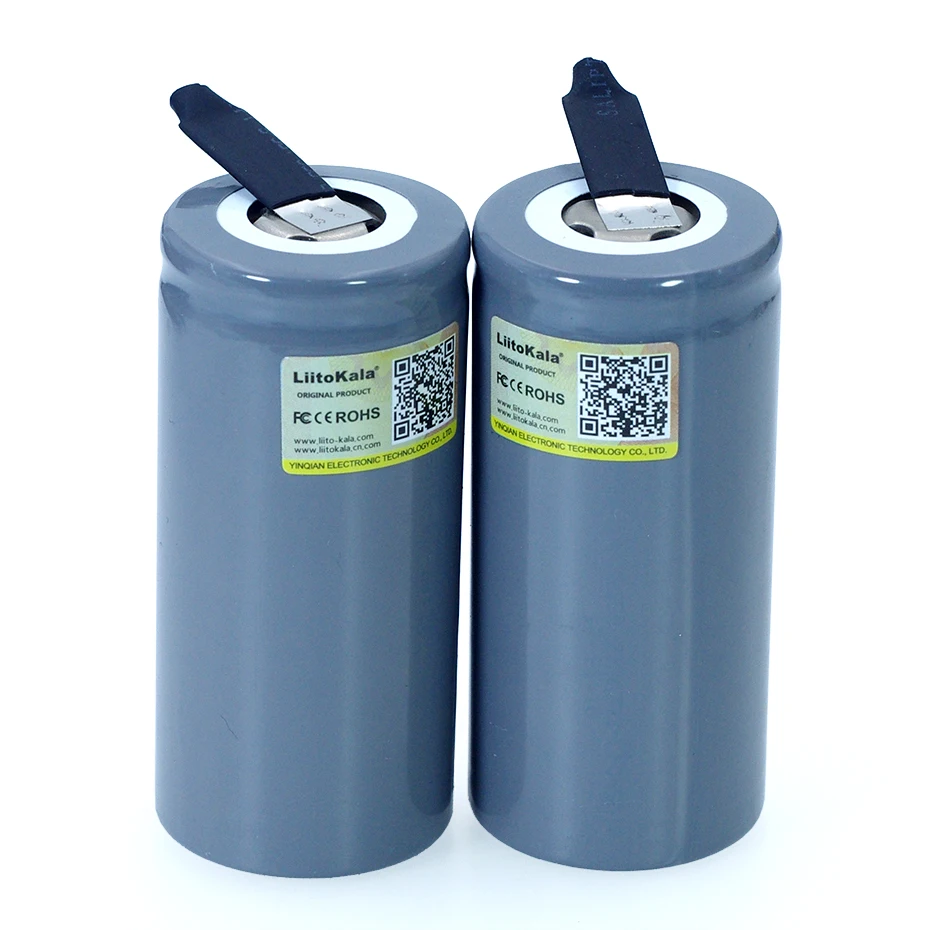 

4PCS LiitoKala 3.2V 32700 6500mAh LiFePO4 Battery 35A Continuous Discharge Maximum 55A High power battery+DIY Nickel sheets
