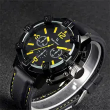 V6 Militaire Sport Montre Hommes Top Marque De Luxe Célèbre Bracelet en silicone quartz Montre-Bracelet Pour Hommes Homme Horloge Relogio Masculino