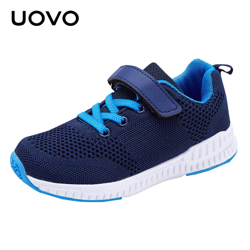 

Clearance UOVO 2019 New Kids Sneakers Comfortable Breathable Fashion Mesh Upper Girls Casual Shoes for Eur Size #29-30