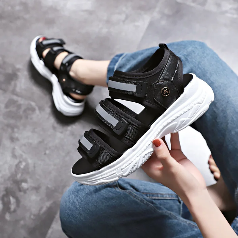 New Women's Sandals Summer High Heels Sandals For Women Chunky Sandal Womens Wedge Platform Shoes Casual Summer platform sandals New Women's Sandals Summer High Heels Sandals For Women Chunky Sandal Womens Wedge Platform Shoes Casual Summer platform sandals