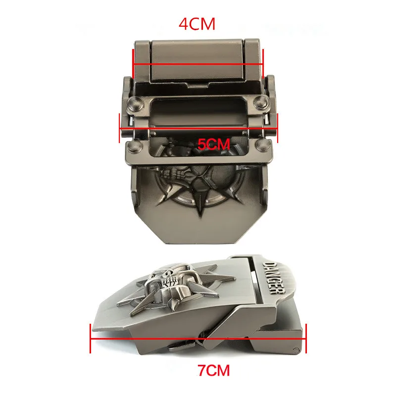 Металлический 40 мм ширина мужской тактический ремень пряжка сплав Материал для холст Джинсовый пояс DIY аксессуары для одежды