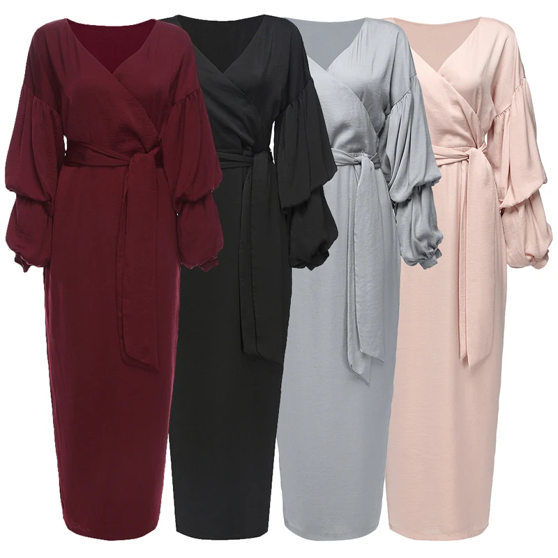 Vestidos de mujer 2019 Abaya Ucrania largo manga linterna las mujeres Maxi Vestido Bodycon vendaje Vestido Longo Vestidos Plus tamaño Ropa Vestidos de mujer 2019 Abaya Ucrania largo manga linterna las mujeres Maxi Vestido Bodycon vendaje Vestido Longo Vestidos Plus tamaño Ropa