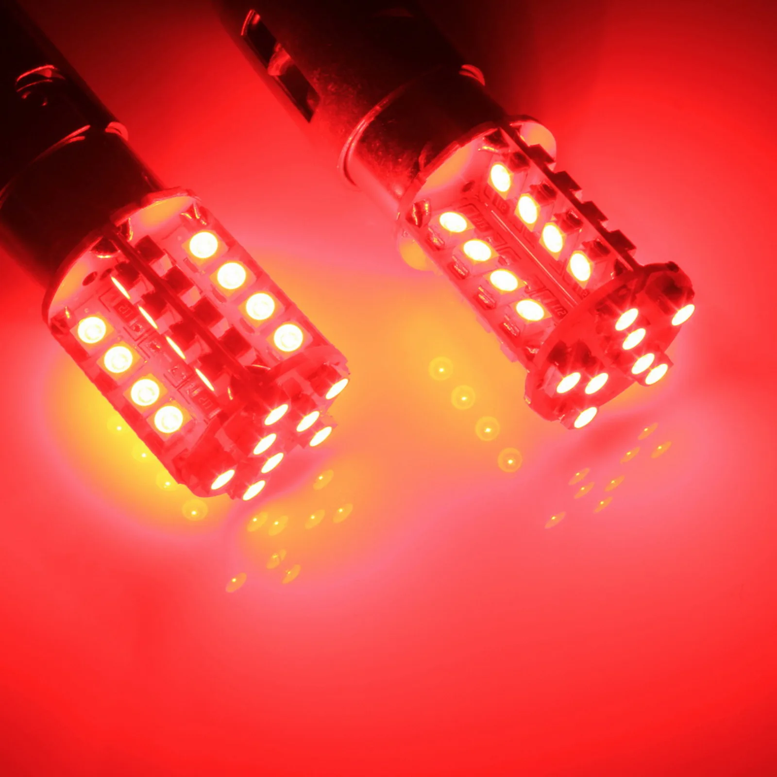 ANGRONG 2 шт. BAW15d 567 PR21/5W светодиодный 40 SMD Стоп сигнал задний противотуманный красный