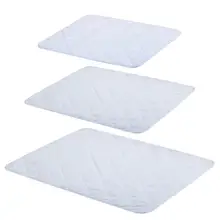 3 размера Детская герметичная моча изоляционная прокладка Водонепроницаемая прокладка Чистый хлопок четырехслойная утолщенная длинная сменная прокладка вкладыши