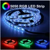 RGB LED Strip Light 5050 2835 DC12V Neon Ribbon Waterproof Flexible LED Diode Tape 60LEDs/m 5M 12V LED Strip for Home Decoration ► Photo 3/6