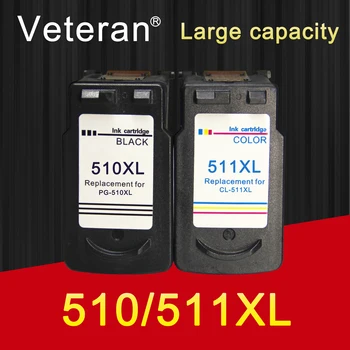 

Veteran pg510 cl511 Replacement for canon pg-510 pg 510 cl 511 ink cartridge pixma mp250 mp280 IP2700 MP240 MP270 MP480 MX320