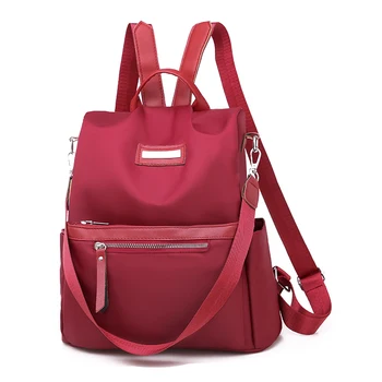 

2019 High Qualit nylon Women Backpack High capacity fashion School Bags For Teenage Girls Teen Book Backbag Travel Daypacks