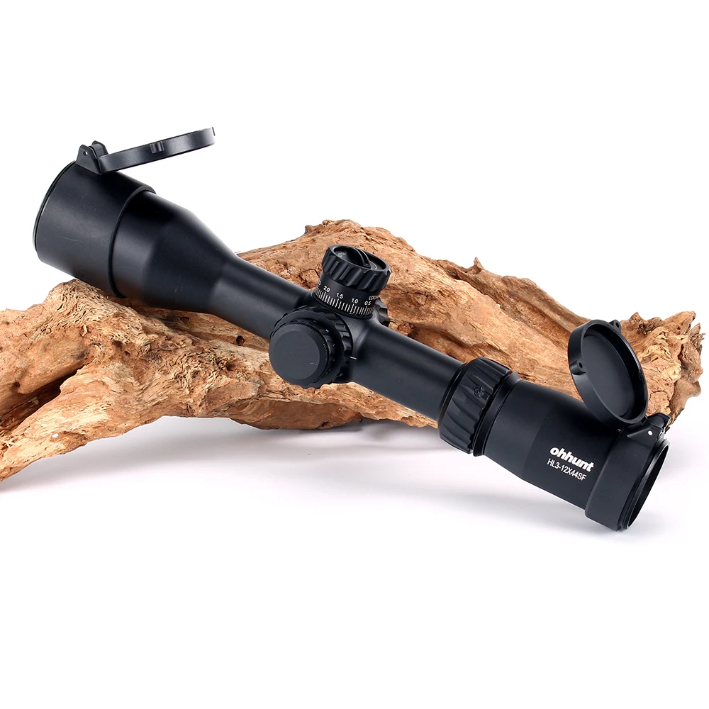 ohhunt HL 3-12X44 SF Compact Hunting Optics Riflescopes Glass Etched Reticle Side Parallax Turrets Lock Reset Shooting Scope (9)