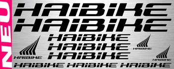 

For 11xHAIBIKE Sticker Set | Fahrrad Rahmen Aufkleber | Bike Frame Sticker | 11 Decals Car Styling