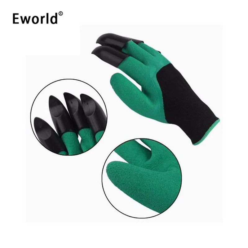 Eworld Universal Breathable One Color Garden font b Household b font font b Gloves b font