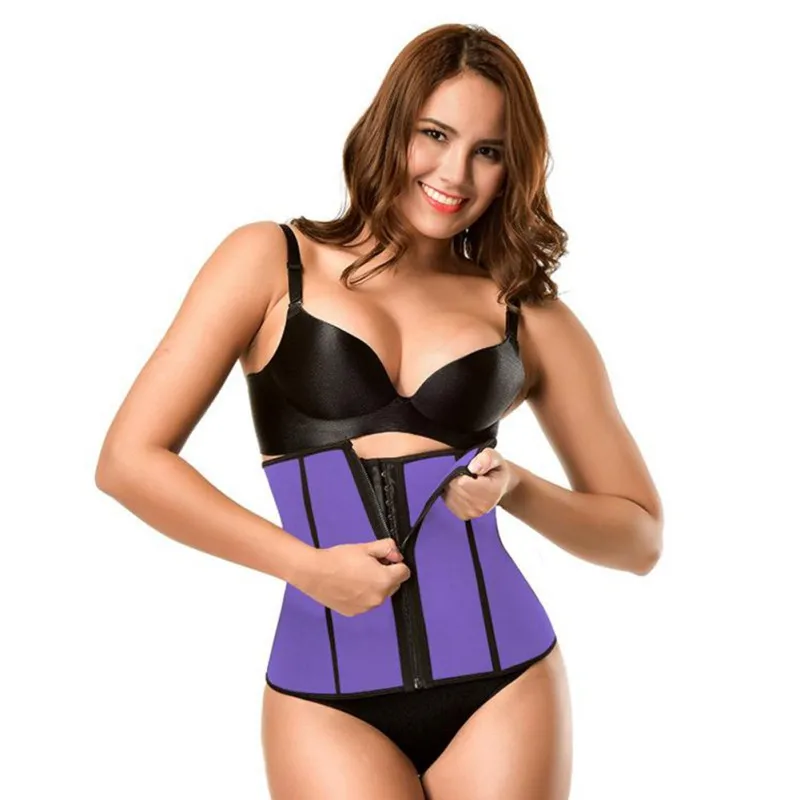 Plus Size 1 Piece Ladies Shaping Waist Support Fitness Neoprene Gym Sports Zig-zag Women Back Bodysuit Slimming | Спорт и