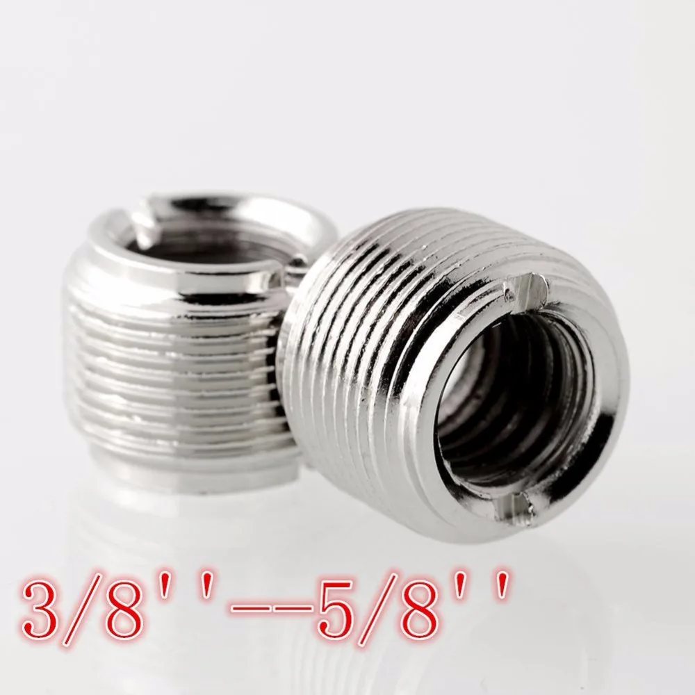 Горячее предложение 2x 3/8 &quotдо 5/8&quot Подставка для микрофона зажим резьба Винт