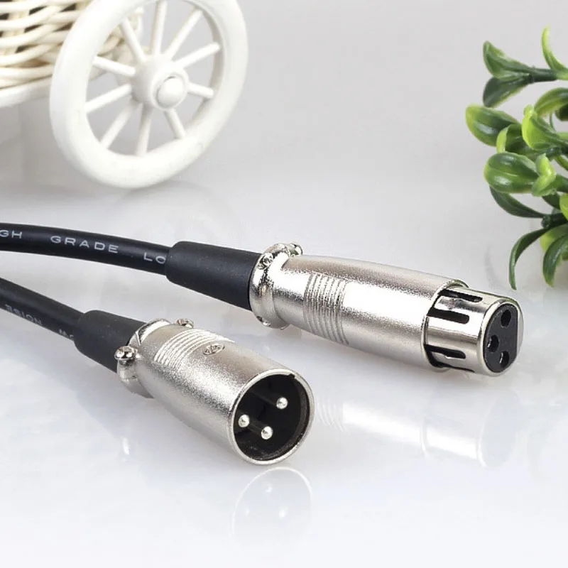 Для Bm 800 микрофон 48V Phantom Питание с адаптер XLR аудио кабель для конденсаторный микро микрофон с функцией аудиозаписи
