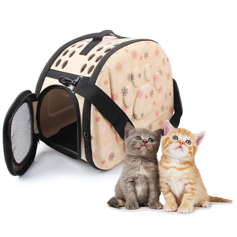 Travel Puppy Carrying Backpacks Pet Supplies Mesh Shoulder Bags Pet