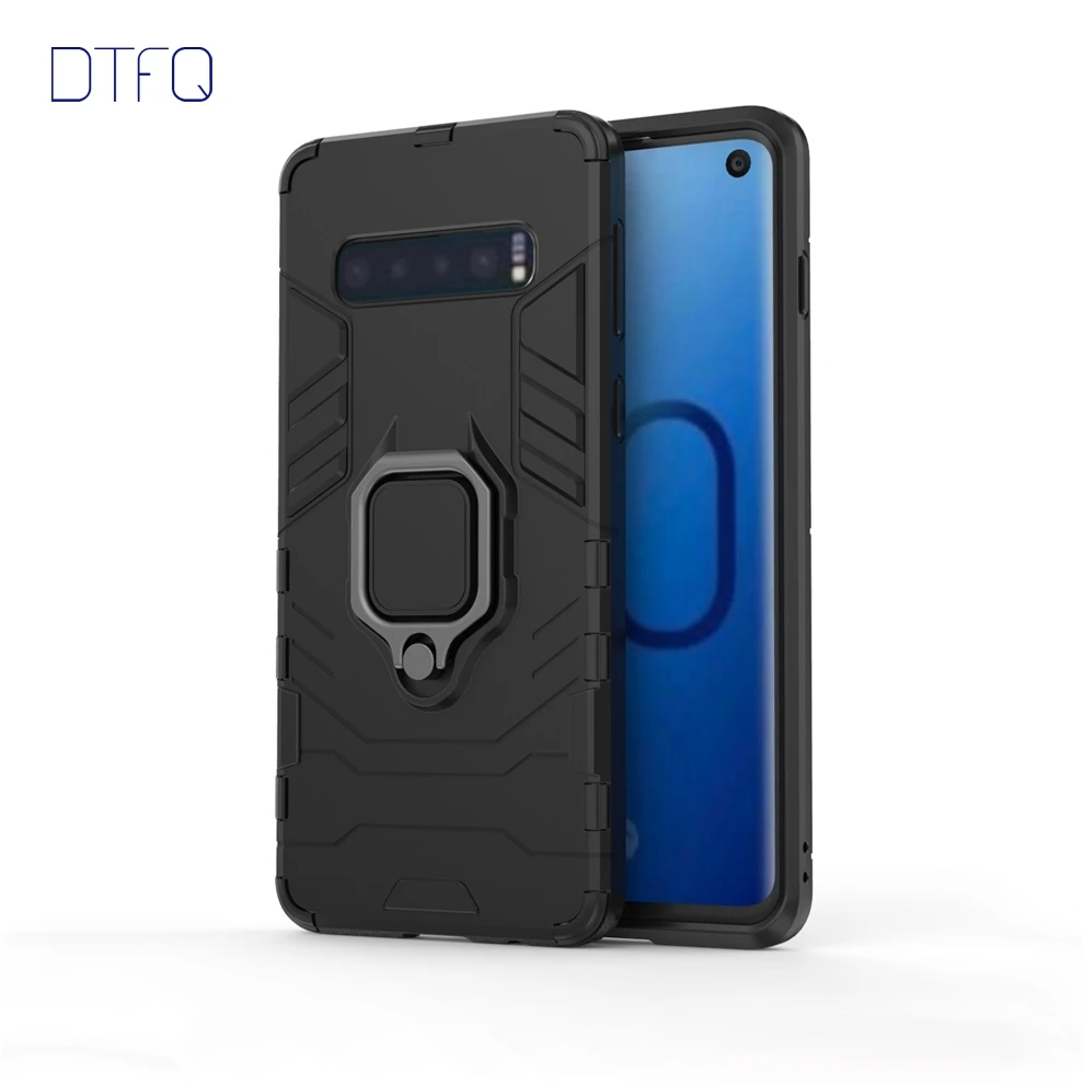 DTFQ противоударный чехол для телефона samsung Galaxy S серии гибридный защитный S8 Plus S9 + S10