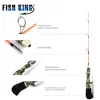 FISH KING 1PC 50cm/57cm Mini Portable Resin Ice Fishing Casting Rods Pole For Winter Fishing Tackle ► Photo 3/6