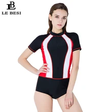 Lebesi Для женщин профессиональный Одна деталь Купальник Спортивный Купальники для малышек танкини плюс Размеры пляжная Bathingsuit с рукавом