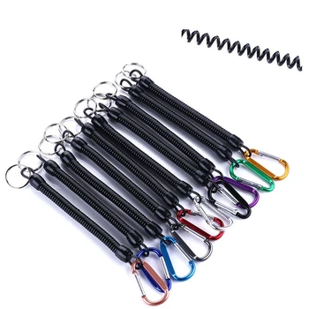 

1PCS 21.5CM 15G Fishing Lanyards Boating Ropes Retention String Fishing Rope with Camping Secure Lock Fishing Tools Accessories