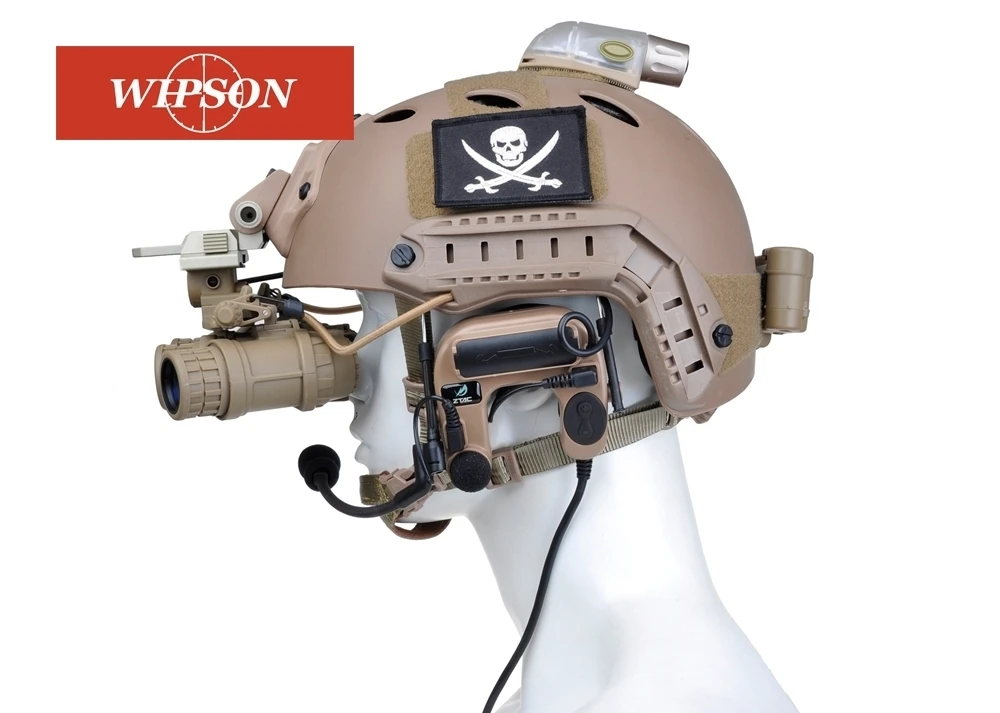

WIPSON Tactical Noise Canceling Aviation Headset Combat comtac IV