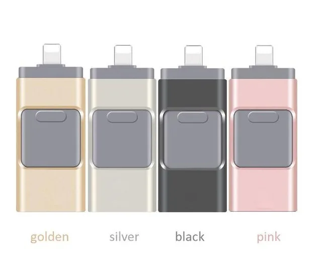 USB флеш накопитель Lightning 3 в 1 32 ГБ 0|USB флэш-накопители| |