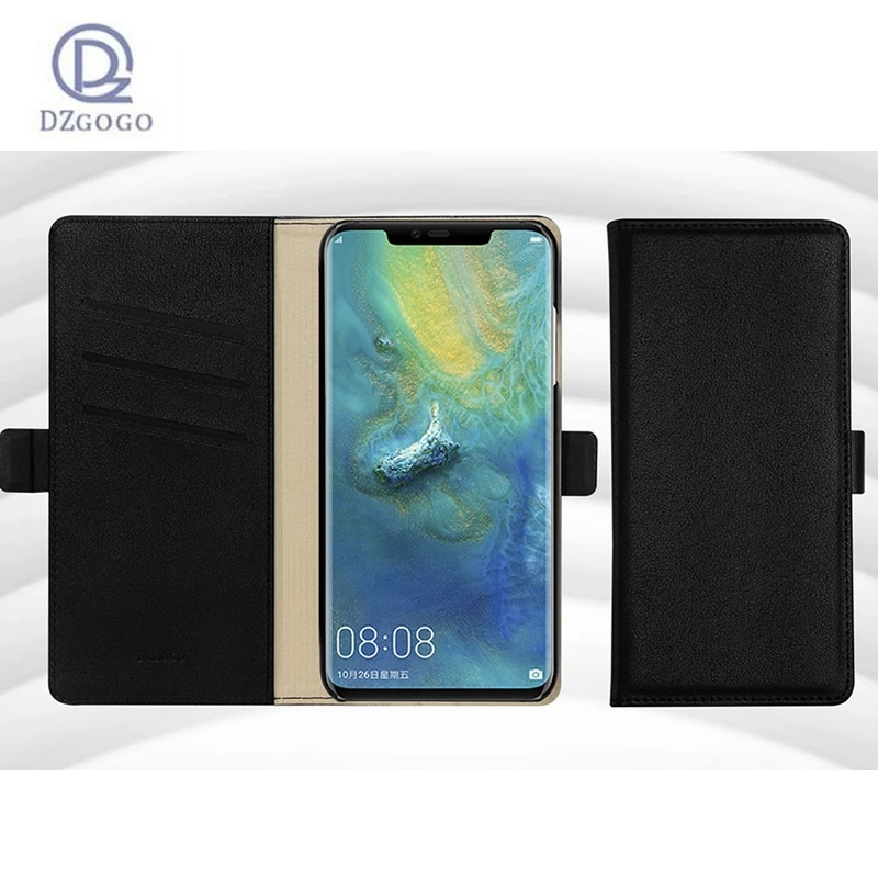For Huawei Mate 20 Pro Flip Case Card Slot Cover Stand