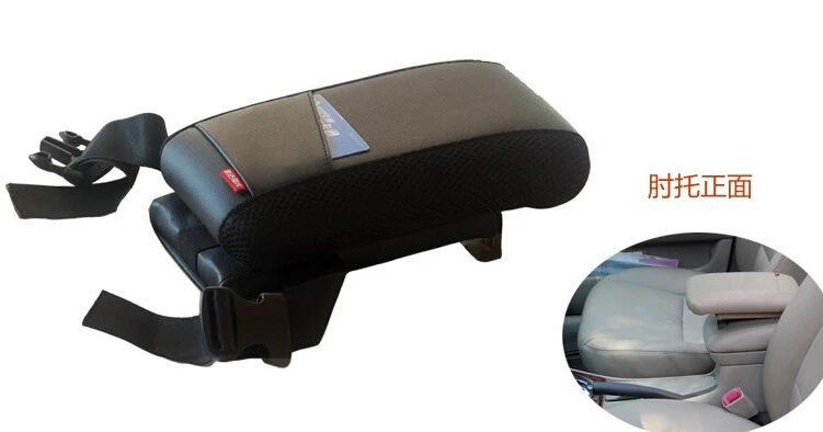 

for Land Rover Evoque Freelander Discovery Car decoration Center console armrest storage box elbow supporting Black