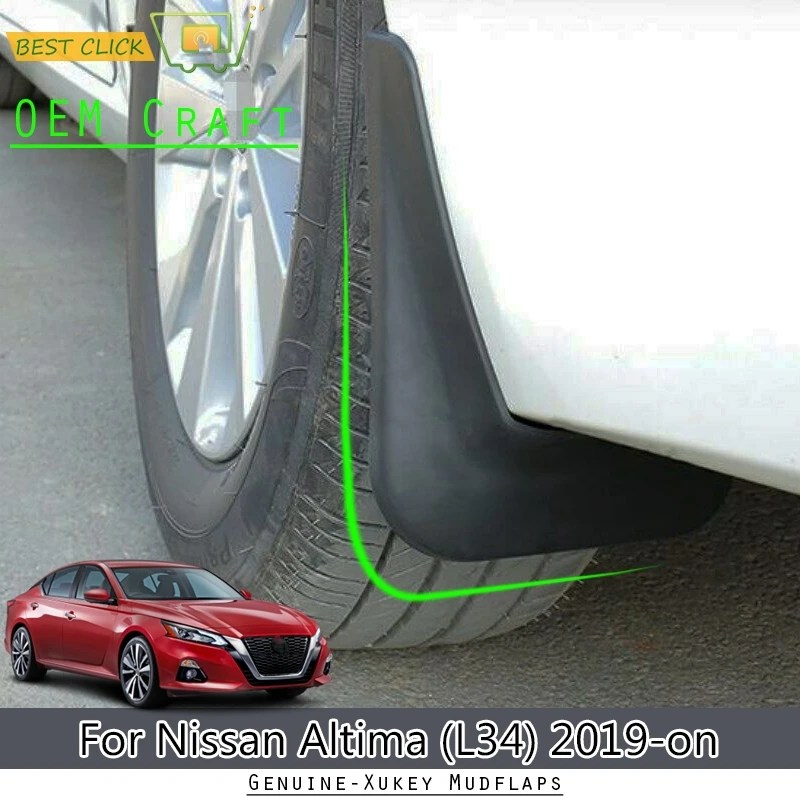 Набор литых брызговиков для Nissan Altima L34-on Брызговики крыло брызговиков Передние Задние