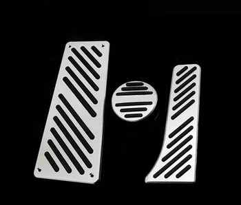 

Aluminum Car Accessories For Benz Smart Fortwo Elf 2009-2014 Gas Brake Accelerator Foot Rest Pedal Pad,Styling Sticker Cover