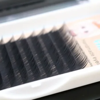 

All size 8-12mm B 0.1mm 0.12mm thickness Extension Natural Eyelashes Individual False Eyelash High Quality Softest Fake Lash