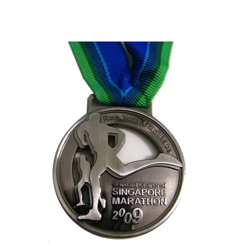 

Die Casting Zinc Alloy Singapore Marathon Sport Medals for Souvenir as Metal Craf k200190