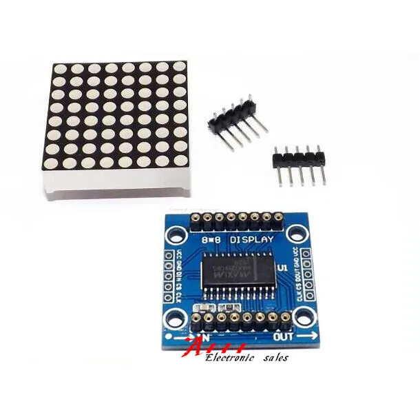 20PCS MAX7219 dot matrix module control module single chip