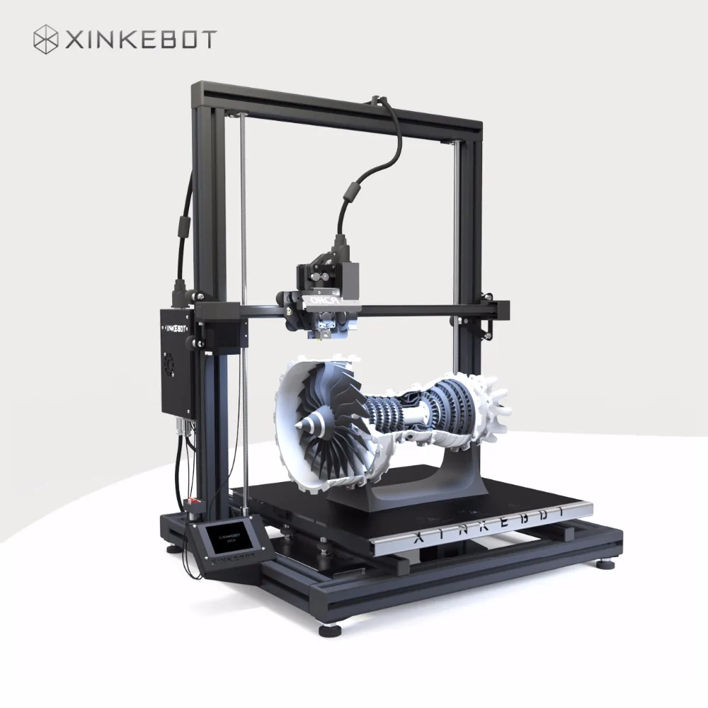 

Auto Leveling 3D Printer XINKEBOT Orca2 Cygnus Metal Frame Dual Extruder DIY 3D Printer for Sale