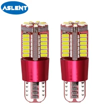 Buy Aslent 2pcs Car t10 led 192 w5w super bright 57smd Canbus NO Error Auto Wedge Clearance Lights bulb parking lamp Side Light 12v Free Shipping