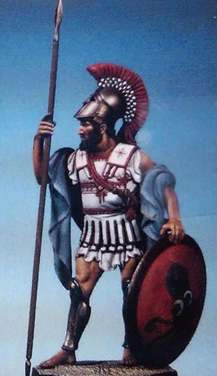 

1/32 Scale Resin Figure Building Kit Ancient Greek Soldier 54mm