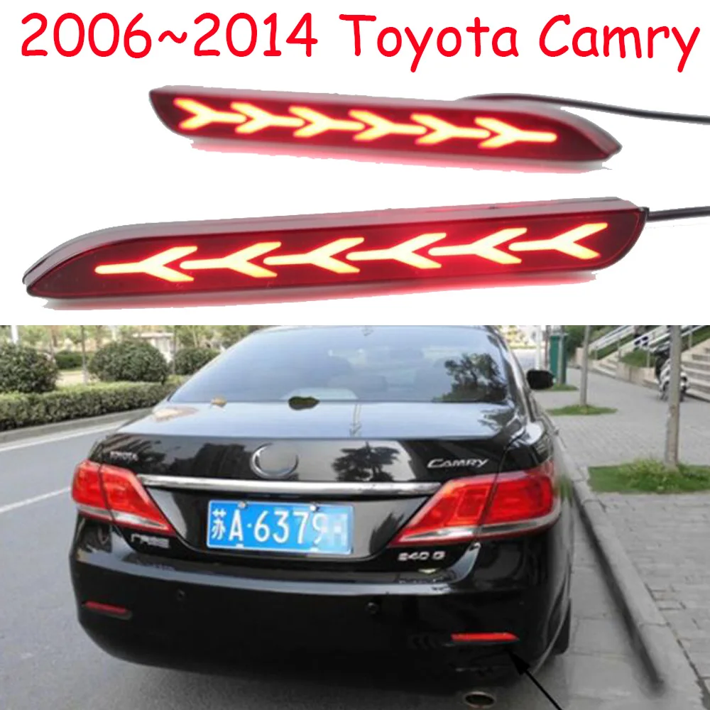 Видео светодиодный автомобильный Camry задние бампера отражатель задний тормозной светильник для Camry eiz WISH SIENNA Innova ISF GX470 RX300 5630 матрица