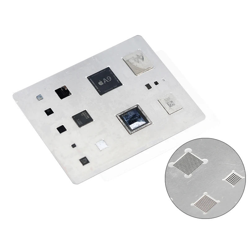 Buy Newest 3D IC Chip BGA Reballing Stencil Kits Set